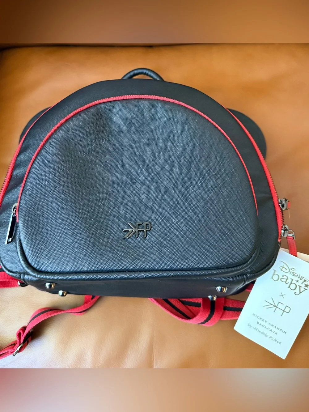 NWT Freshly Picked x Disney Black Mini Backpack/Diaper Bag
